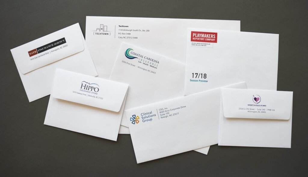 Envelope Printing Harrogate